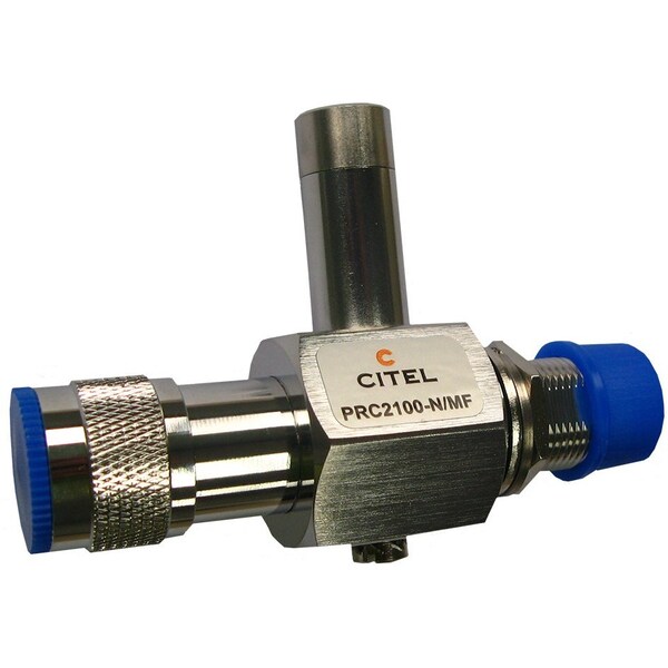 Citel Quarter Wave Stub, 1800-1240 Mhz, 50 Ohm, 100Ka, 1500W, N-Type Male-Female Connector PRC2100-N/MF - main